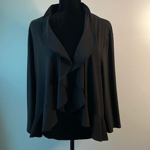 R&M Richards Ruffled Jacket